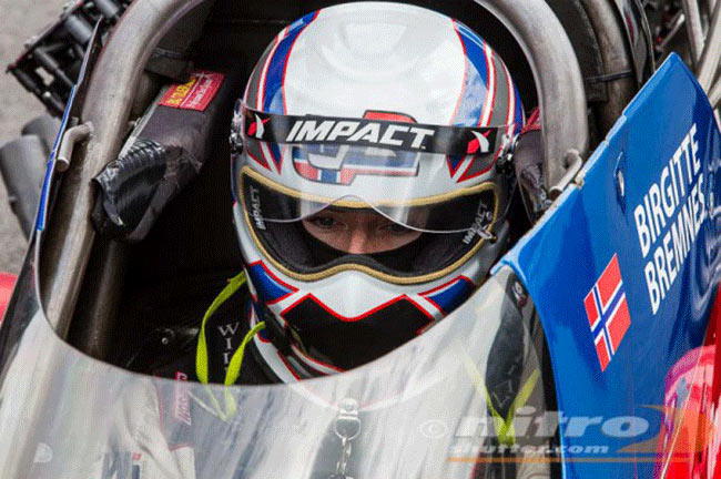 driver in cockpit